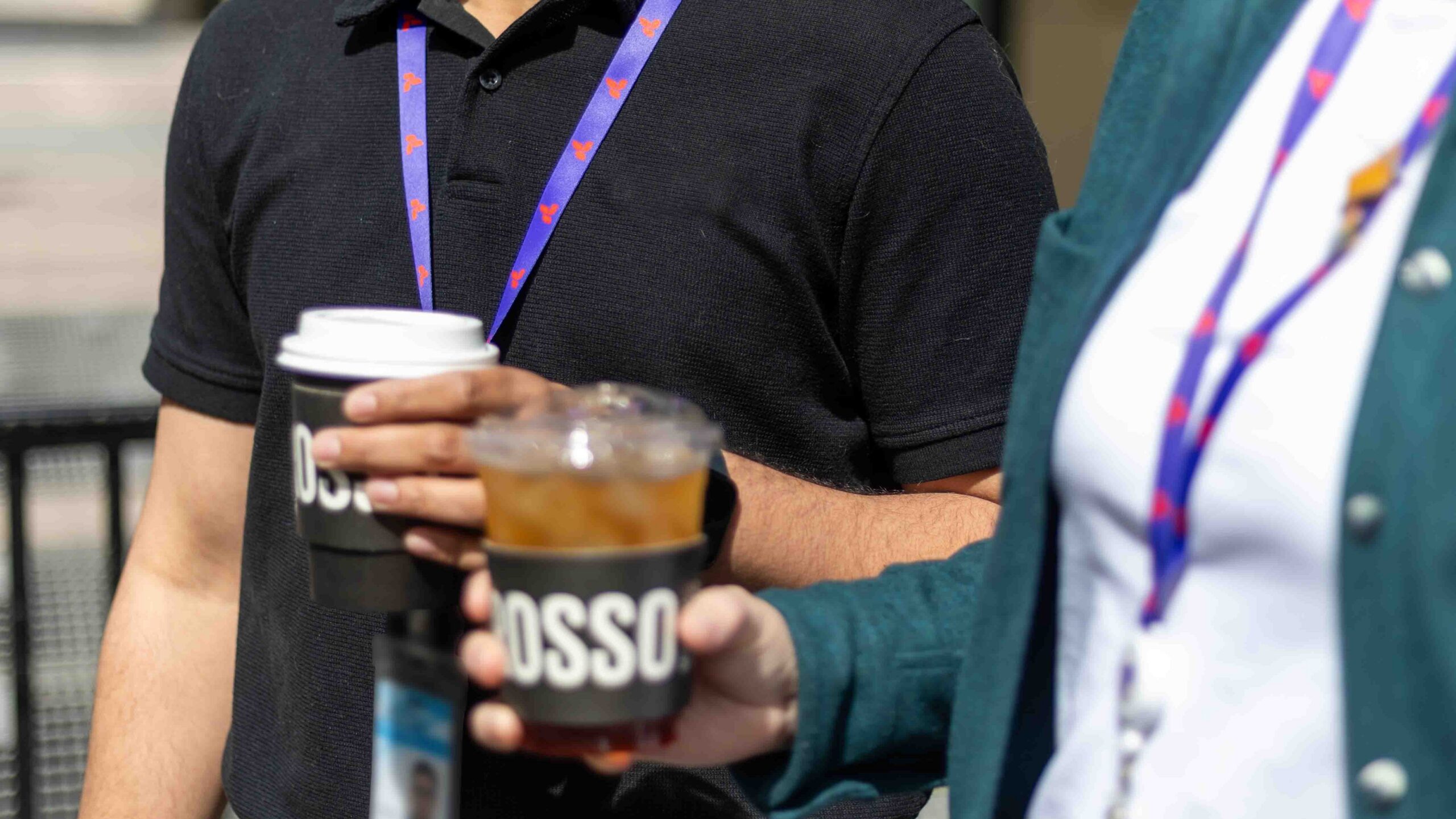 rosso coffee coasters